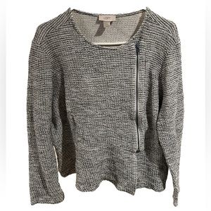 LOFT long sleeve zipper jacket